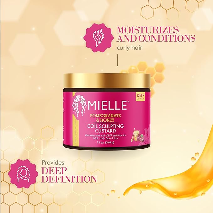 Mielle - Pomegranate & Honey Coil Sculpting Custard